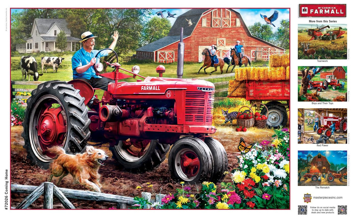 MasterPieces 1000 Piece Jigsaw Puzzle for Adults, Family, Or Youth - Coming Home - 19.25"x26.75" Masterpieces
