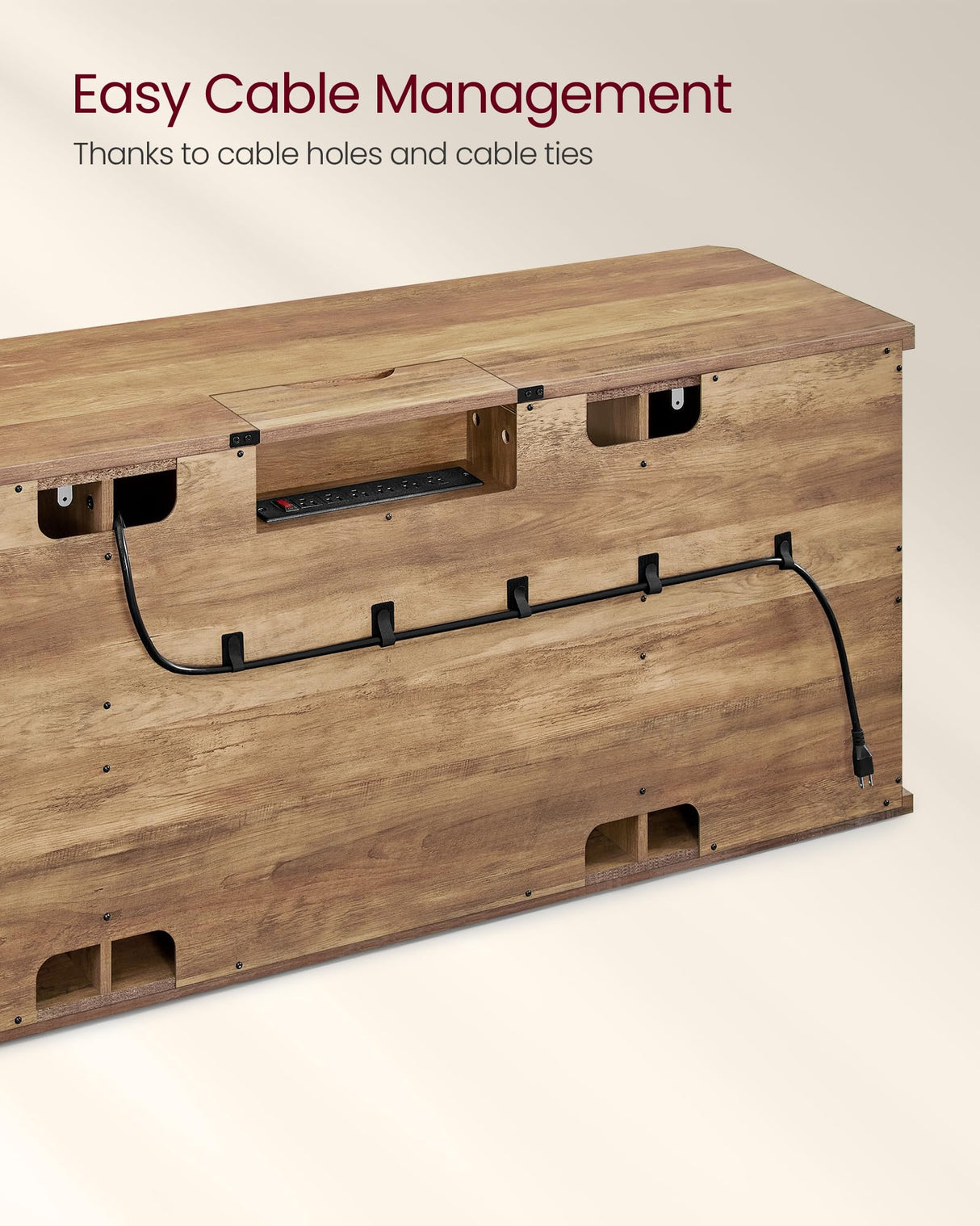 VASAGLE TV Stand for TVs up to 65 Inches, Farmhouse Entertainment Center with Sliding Barn Doors, TV Console Table for Living Room, Honey Brown ULTV324K41 VASAGLE