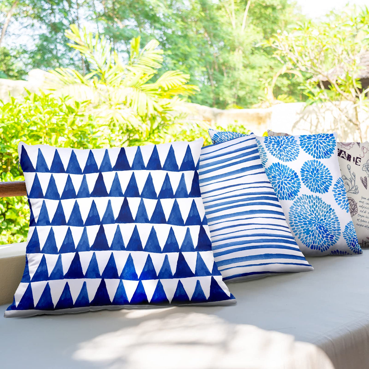 40 Pieces Sublimation Throw Pillow Covers 14 x 14 Inch Polyester Blank Cushion Covers Heat Transfer Pillow Cases with Invisible Zipper for Heat Press Printing, No Pillow Insert Chumia