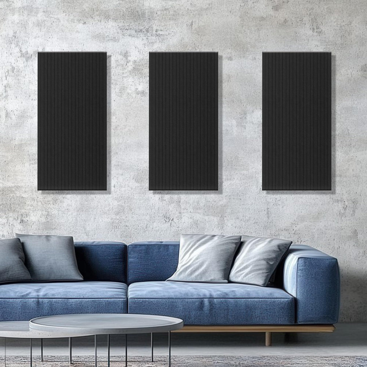 Acoustic Panels,10 Pack Sound Panels Noise Reducing for Walls,48"x24"x0.4" Soundproof Wall Panels,High-Density Acoustic Wall Panels,Decorative Wall Sound Absorbing Panel,Black AUTORIFIC