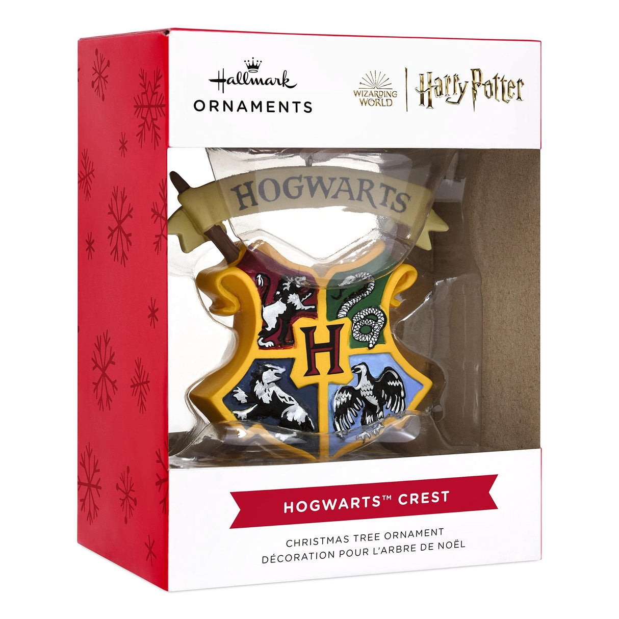 Hallmark Harry Potter Hogwarts Crest Christmas Ornament Hallmark