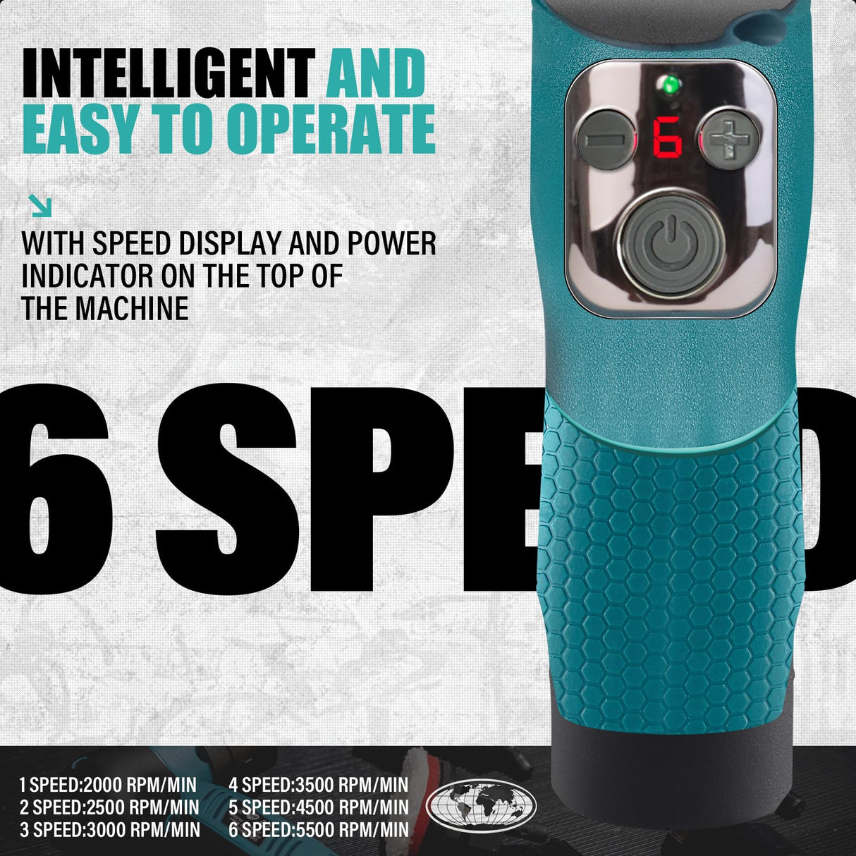 AUTIWOZ Cordless Mini Car Polisher, RO/DA Mini Polisher for Car Detailing, Waxing, Polishing, Scratch Removing, 6 Variable Speed Car Polishing Kit, 2 Pcs 12V 2000mAh Li-ion Batteries, Kit 1 AUTIWOZ