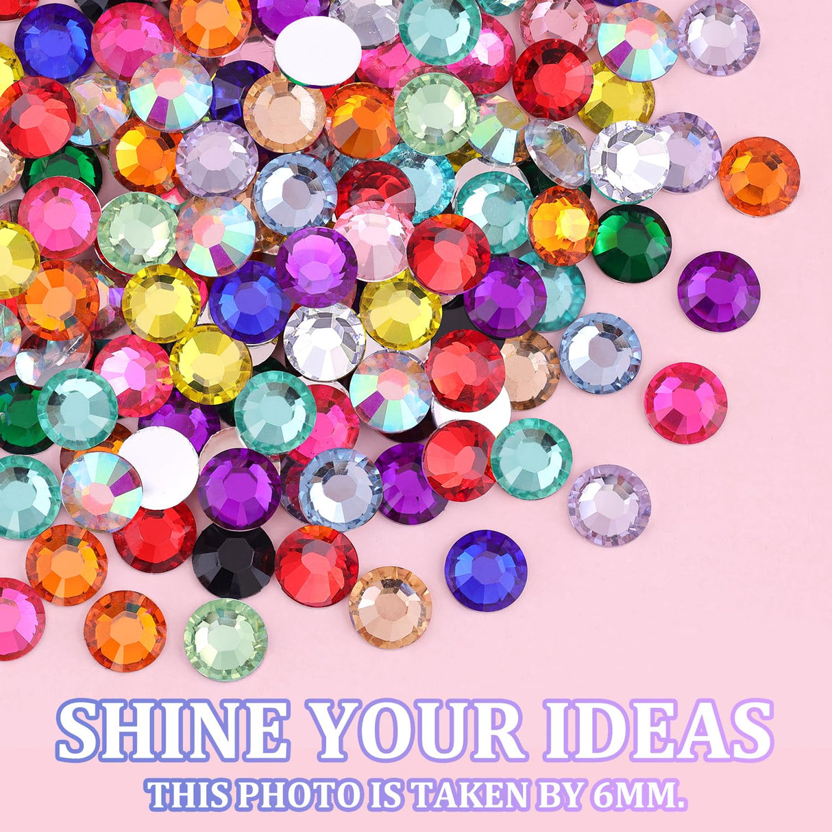 22000Pcs Resin Rhinestones for Bedazzling with Tweezers, Multicolor 2/3/4mm Rhinestones for Crafting with 3Pcs 10ml B7000 Jewelry Glue for DIY Crafts Clothing Tumblers Shoes Fabric Nail Art TINKRSTUFF