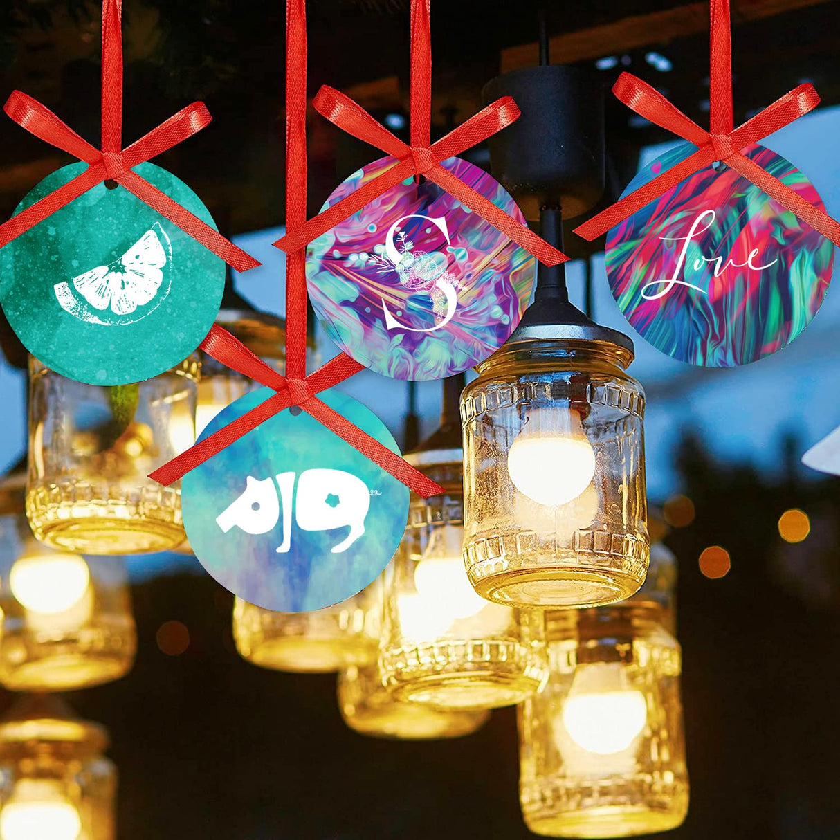 Watercolor Transfer Sheets, 14 Pcs 12x12" Pre-Printed Sublimation Paper for Heat Mug Press, Coaster Blanks, DIY T- Shirts Lucky Goddness