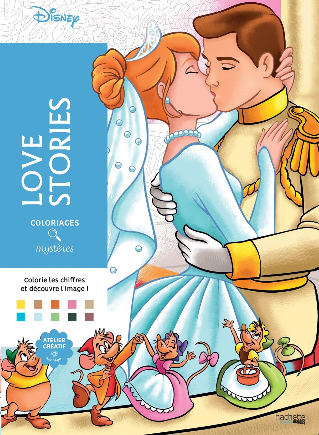 Coloriages mystères Disney - Love Stories WoodArtSupply