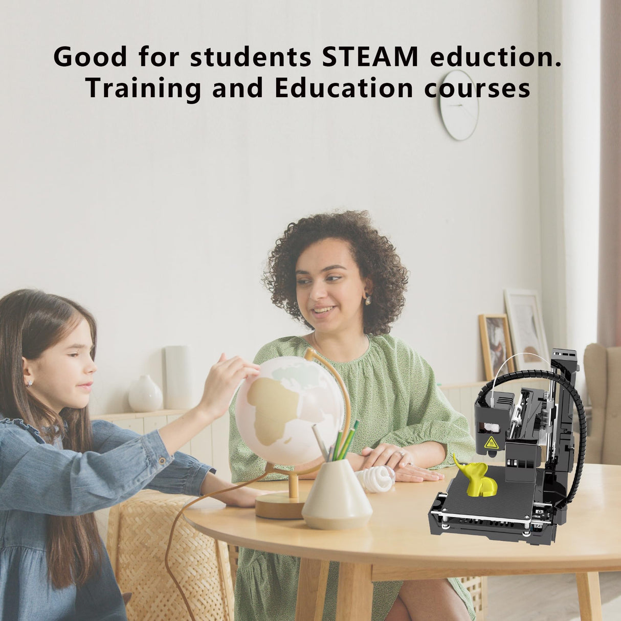 Easythreed K9 FDM Mini 3D Printer,2023 Upgrade 3D Printer for Kids and Beginners: Your First Entry-Level 3D Printer with High Printing Accuracy Easythreed