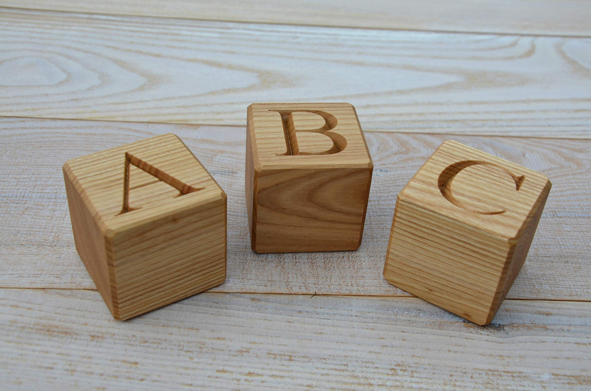 Personalized Wood Blocks - Personalized Baby Letter Blocks - Wood Letter Blocks - Custom Wood Blocks - Nursery Decor - Name Blocks Klik Klak Blocks