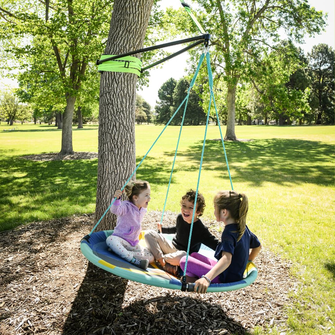 Treezone Build-a-Branch - Turn Any Healthy Tree Into The Perfect Swinging Tree - Build-a-Branch Tree Swing Hanging Kit - Made for Trees 12 + inches in Diameter - Great Tree Swing Addition to Any Yard! Slackers