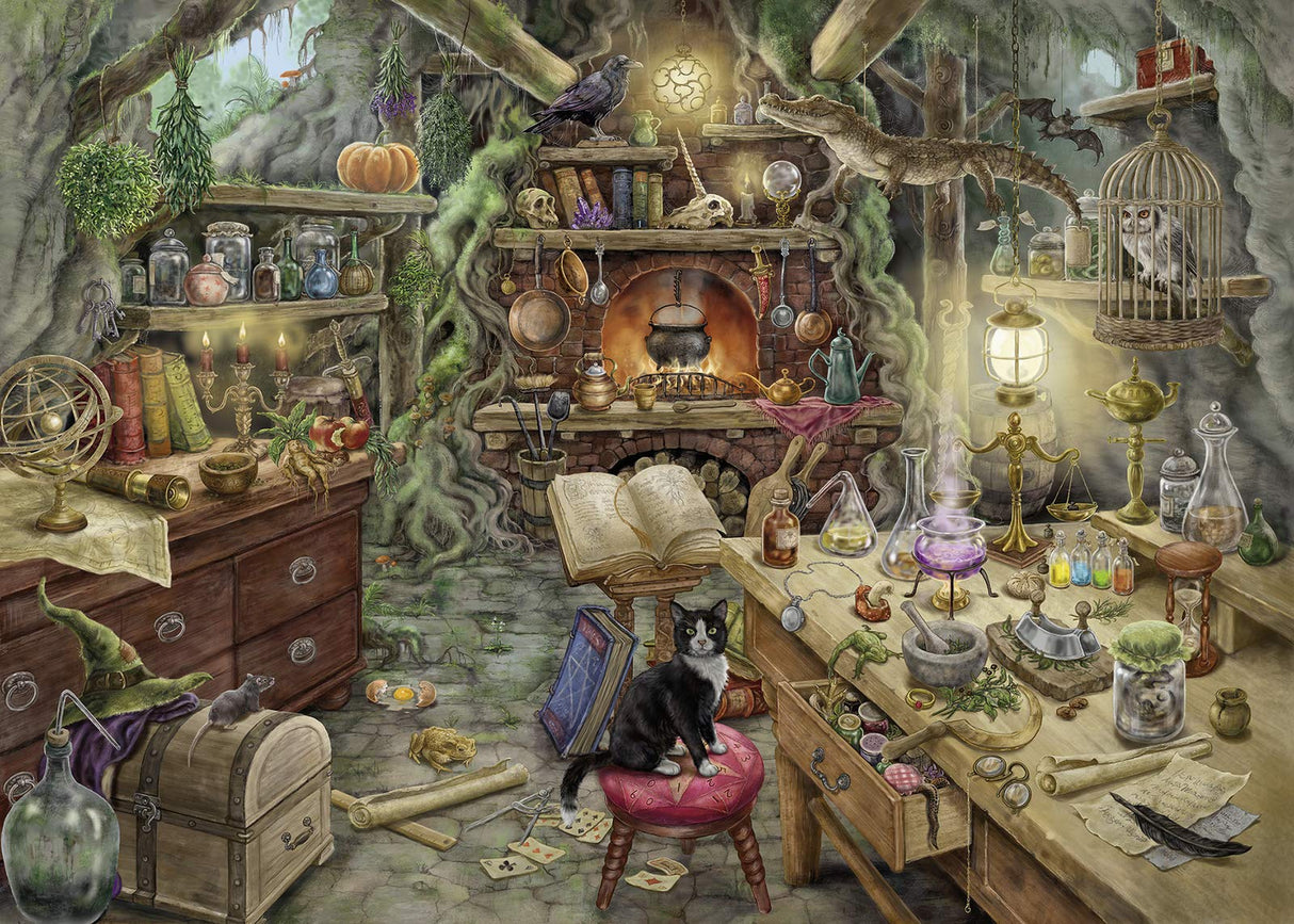 Ravensburger 759-Piece Escape Puzzle - The Witches' Kitchen | Engaging Jigsaw for Kids & Adults | Exciting Escape Room Experience | Ideal for Family Game Nights | FSC-Certified Materials Ravensburger