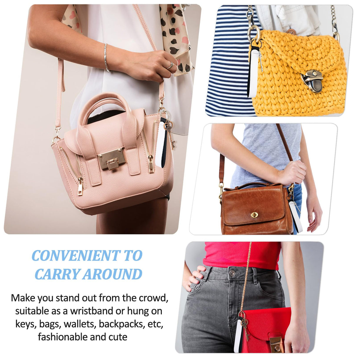 NEETUE 16 Pieces Sublimation Blanks Wristlet Keychain DIY Blank Wrist Lanyard White Neoprene Keychain Wristband Lanyard Wristband Keychain for Summarize Small Pendants Such as Keys (White) NEETUE