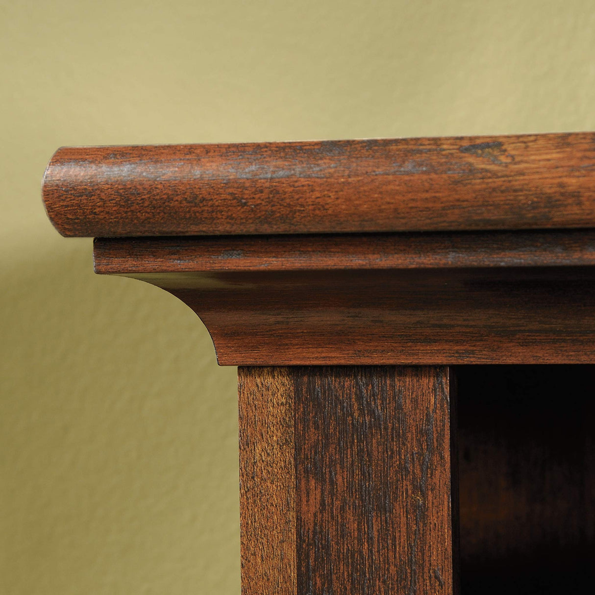 Sauder Harbor View Computer Desk, Curado Cherry Finish Sauder