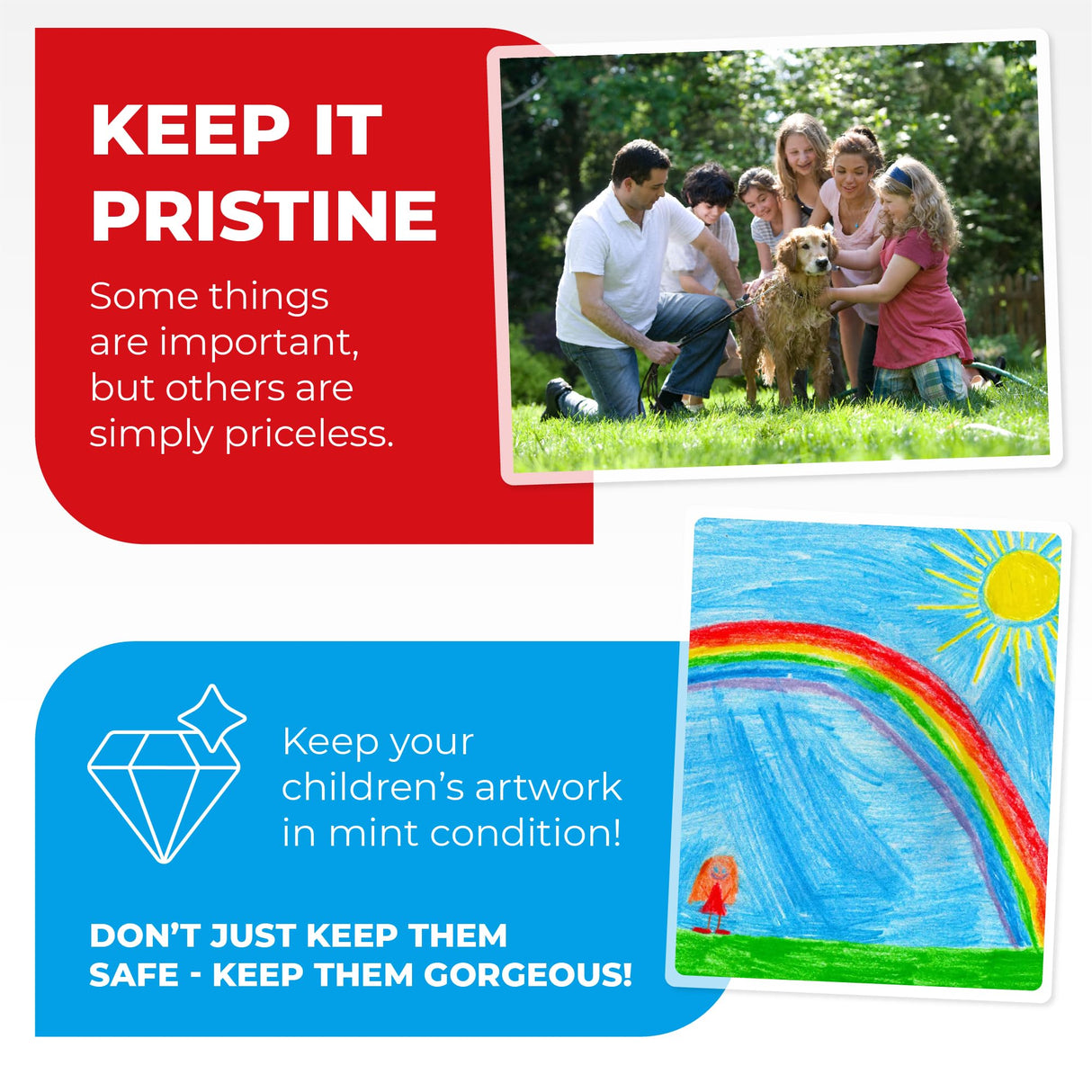 5MIL Thermal Laminating Sheets (150 Count) Letter, Photo, Card, Notecard, ID Badge and Business Card Sizes, Laminating Pouches Compatible with Laminators, Crystal Clear Laminated Finish Simply Cool