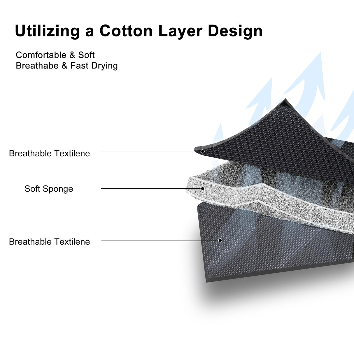 PURPLE LEAF 11 Pieces Outdoor Patio Dining Set with 10 Folding Portable Chairs and 1 Rectangle Aluminum Table, Foldable Adjustable High Back Reclining Chairs with Soft Cotton-Padded Seat, Black PURPLE LEAF