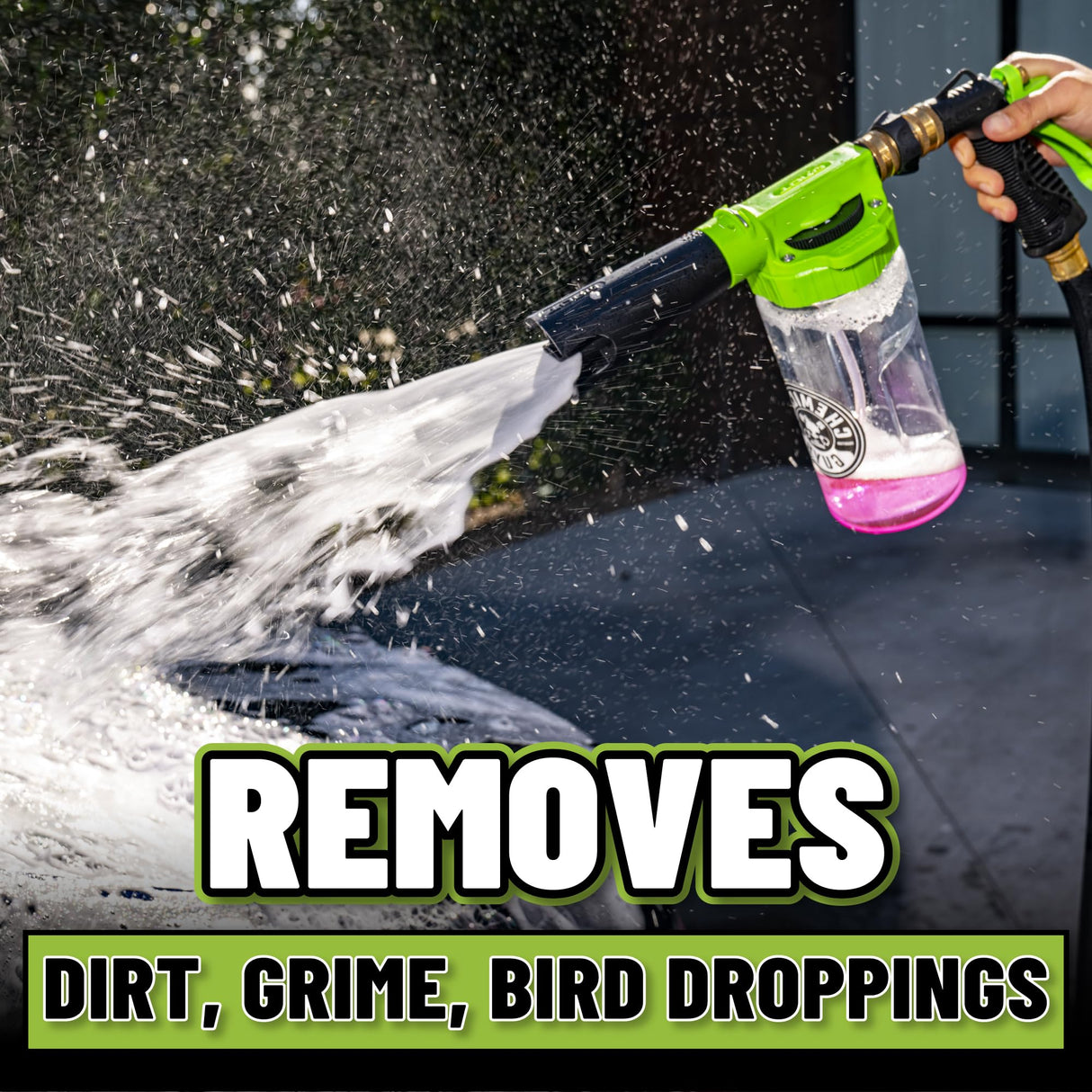Chemical Guys ACC_326 – TORQ Foam Blaster 6 Foam Wash Gun – The Ultimate Car Wash Foamer that Connects to Any Garden Hose Chemical Guys