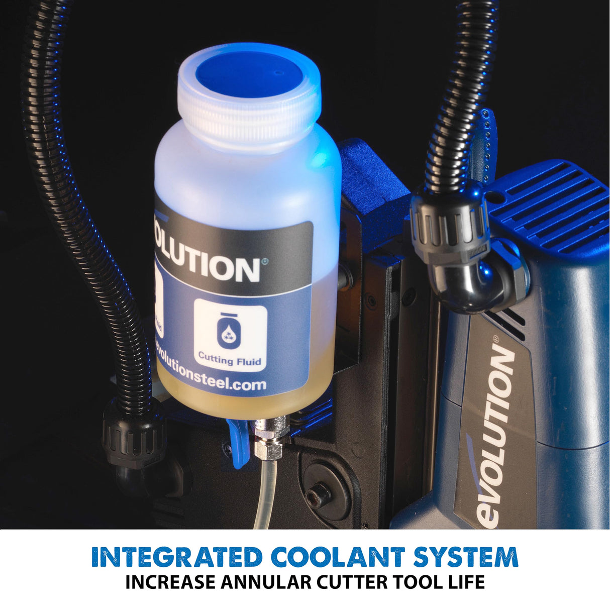 Evolution Power Tools EVOMAG42 1 5/8" Diameter x 2" Depth Magnetic Drilling System Evolution