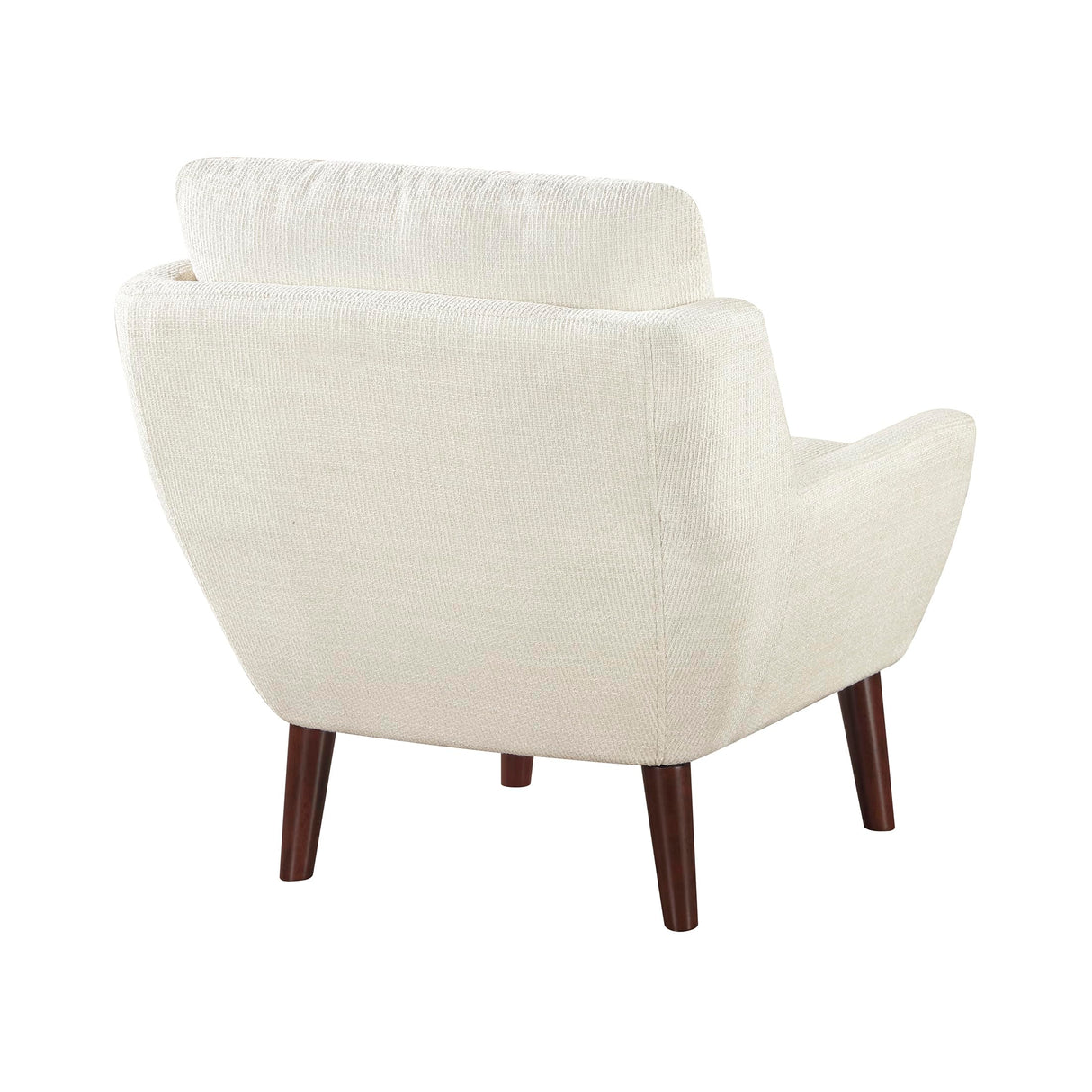 Lexicon Modern Wingback Accent Chair, Chenille Fabric Upholstered Lounge Reading Arm Chair, Solid Wood Legs for Living Room, Bedroom, Supportive Padded Pocket Coil Seat, Easy Assembly, Beige Lexicon