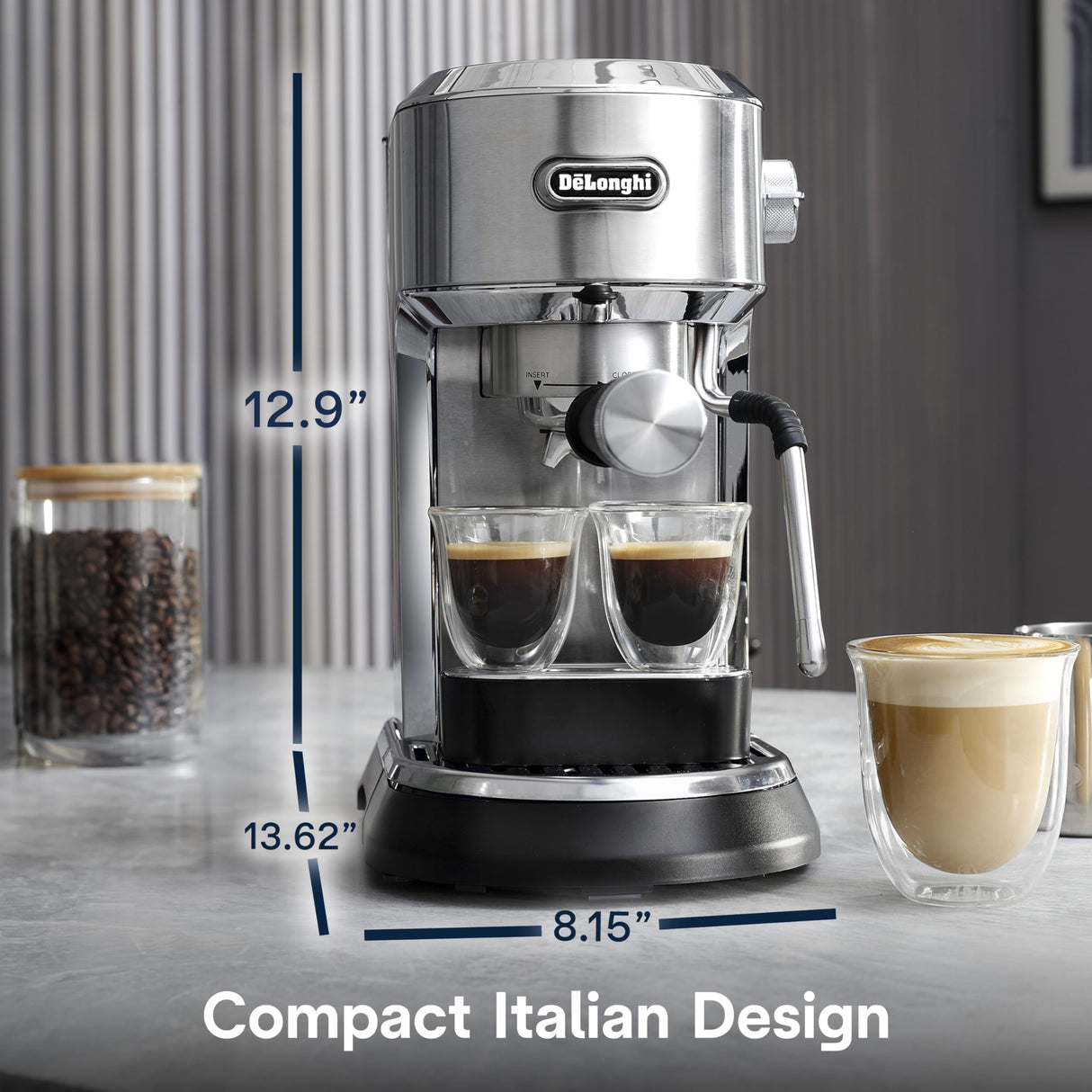 De'Longhi Dedica Maestro Manual Espresso Machine De'Longhi
