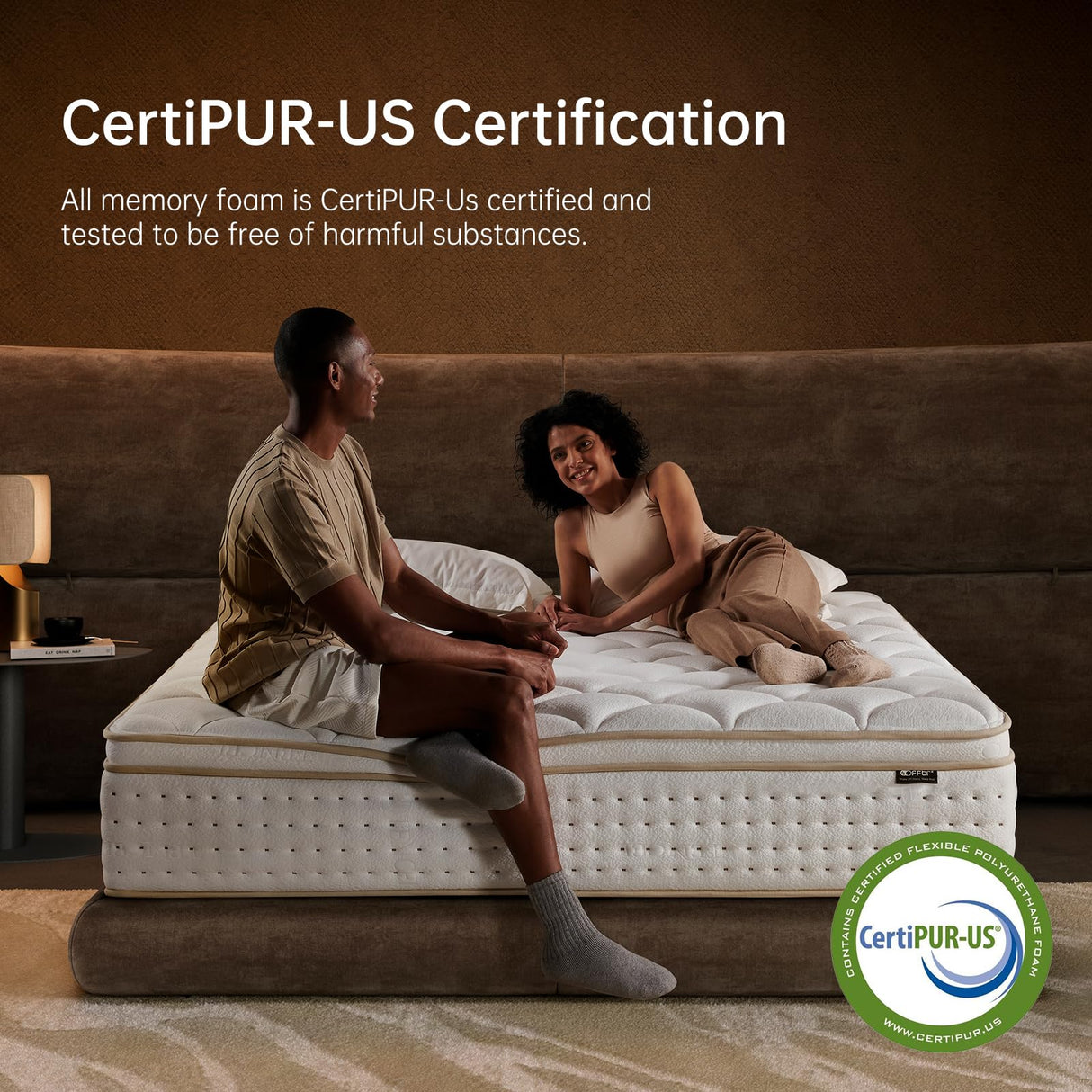 OFFTR z Queen Mattress 12 Inch Mattress Queen Size in a Box,Superior Hybrid Mattress with Memory Foam for Extra Lumbar Support,100 Night Trial,Maximum Support,Zoned Spring (12 Inch, Queen) OFFTR z
