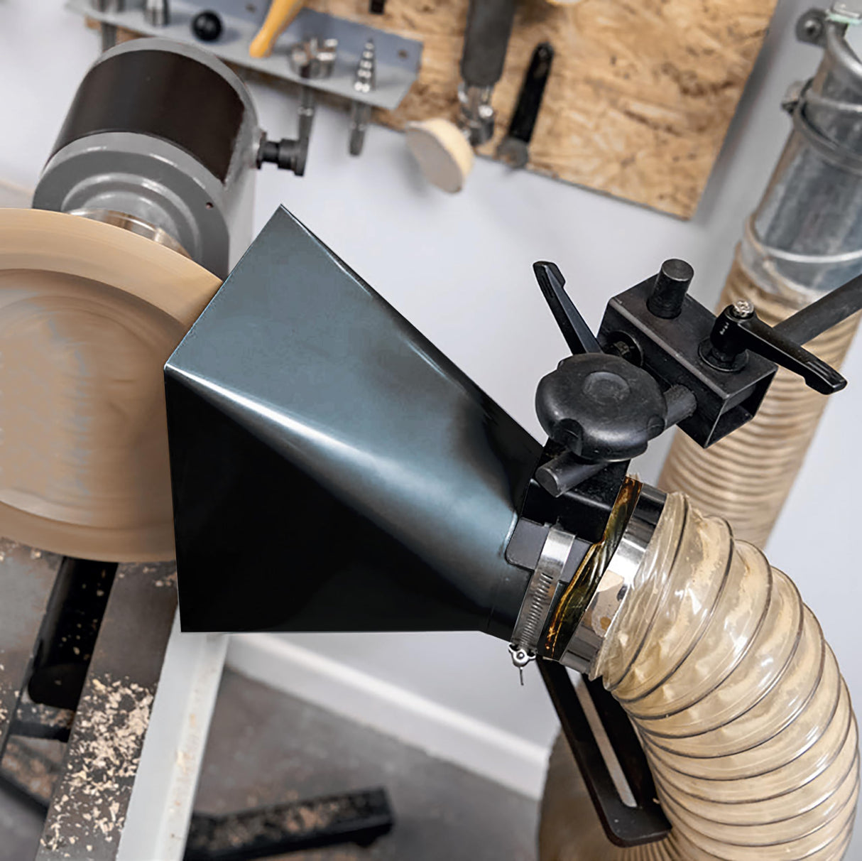 BMWOOD Woodturning Universal Dust Hood for Woodlathe Extraction. BMWOOD