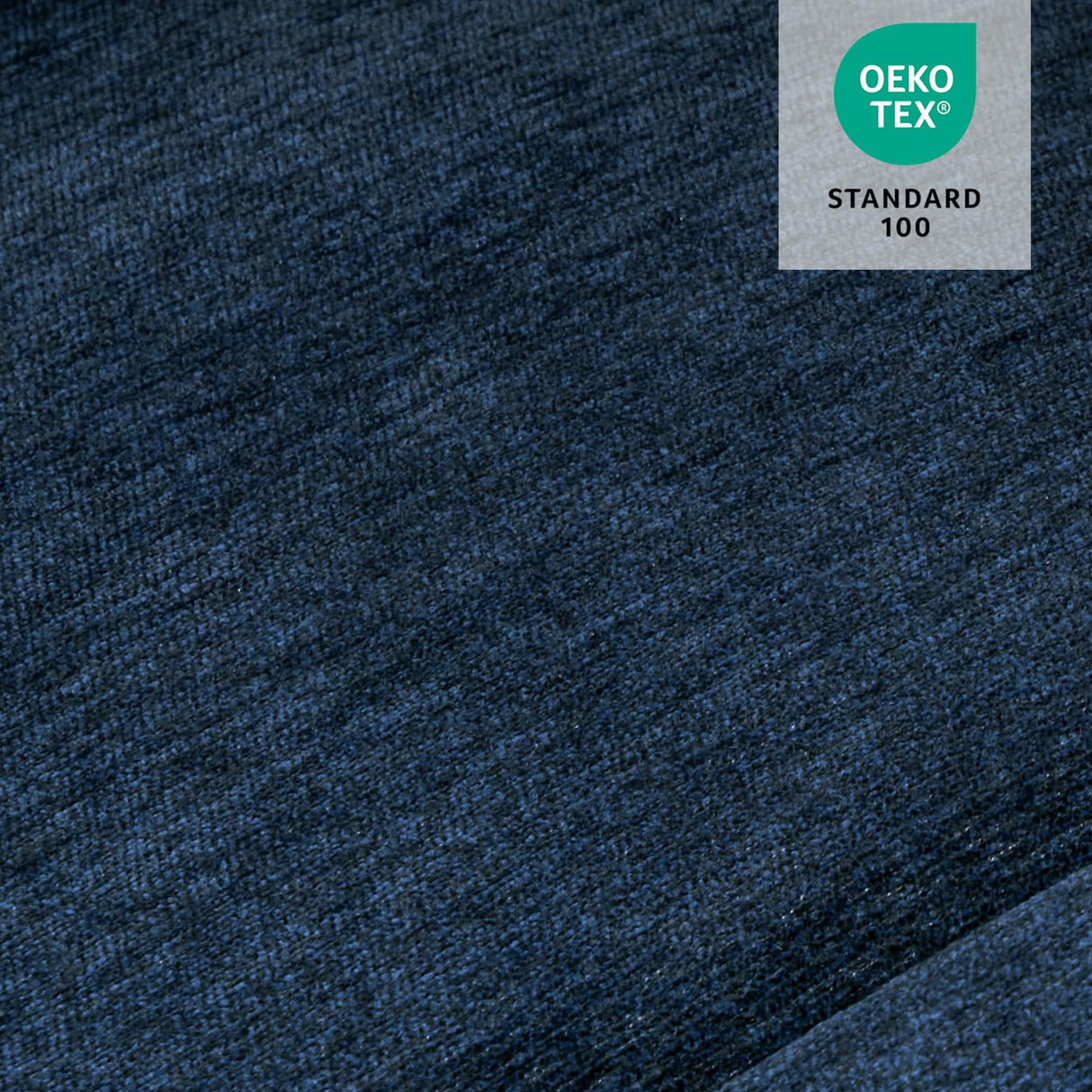 MCombo Power Wall Hugger Recliner Chair for Small Space RV Living Room, USB & USB-C Charging Ports, Modern Rolled Arm Recliner, Fabric PR630 (Navy Blue) MCombo