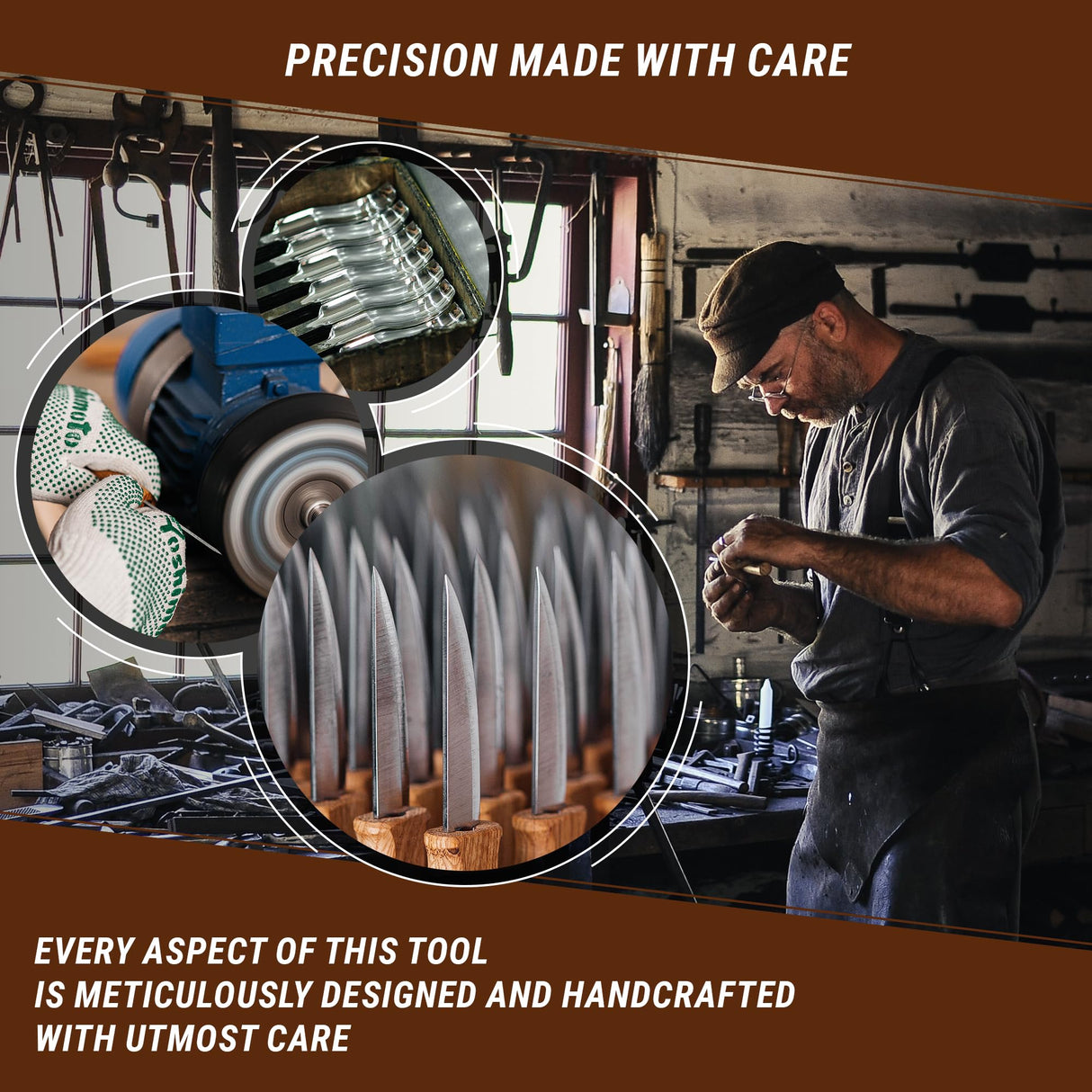 BeaverCraft, Wood Carving Bent Gouge K8a/14 0.55" - Spoon Carving Tools - Woodworking Hand Chisel Compact Wood Carving Knife for Beginners and Profi - Hobbies for Adults and Kids - Carbon Steel Blade BeaverCraft