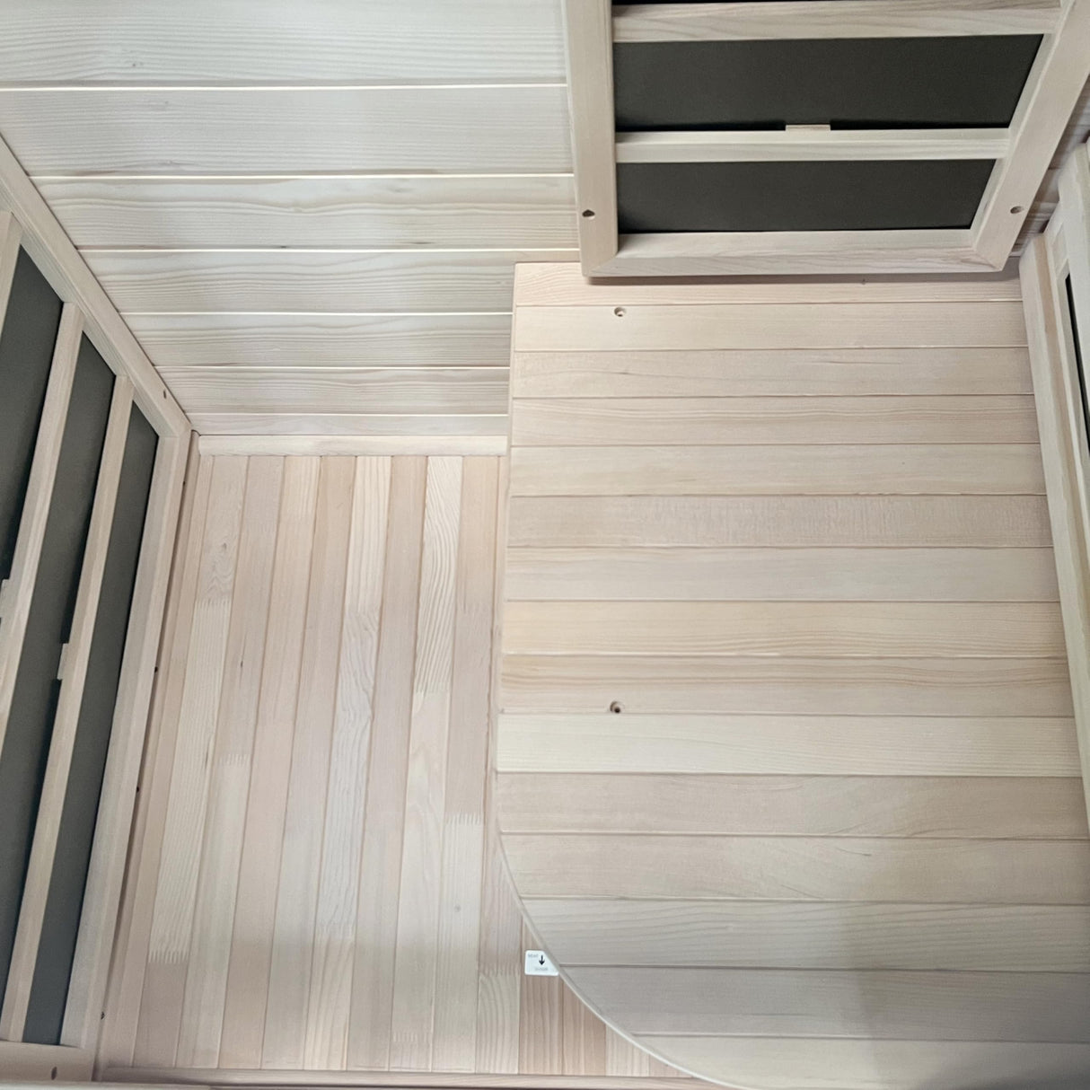 Durasage 1-Person Carbon Infrared Sauna for Home Use Indoor Hemlock Wood Sauna with 760W Heating Panels, Digital Touchpad, Relaxation Spa, Easy Assembly, Full Body Detox, Stress Relief Durasage