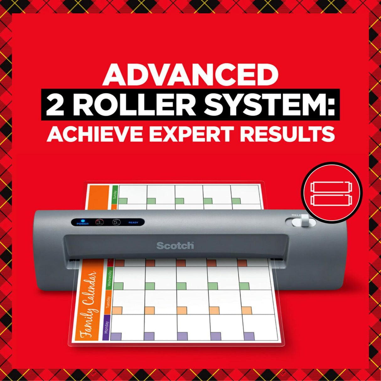 Scotch Thermal Laminator, 2 Roller System for a Professional Finish, Use for Home, Office or School, Suitable for use with Photos (TL901X) Scotch