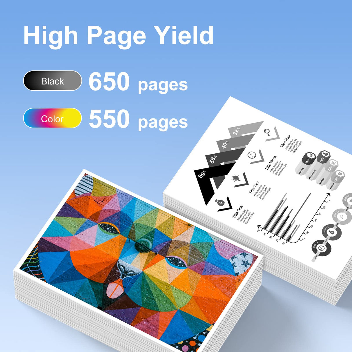 myCartridge SUPRINT Remanufactured Ink Cartridge Replacement for Canon 240XL 241XL Combo Pack PG-240 CL-241 for PIXMA MG3620 TS5120 MG3520 MG3600 MG3220 Printer (1 Black, 1 Tri-Color, 2 Pack) myCartridge SUPRINT