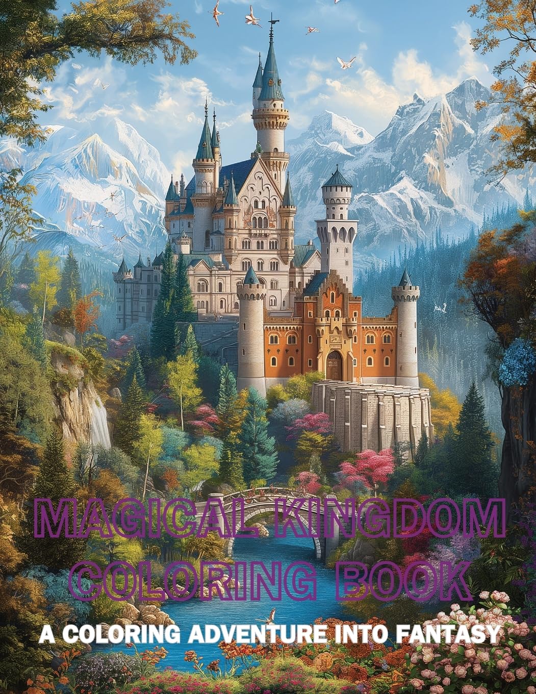 Magical Kingdom Coloring Book: A Coloring Adventure into Fantasy (Colorful Adventures)
