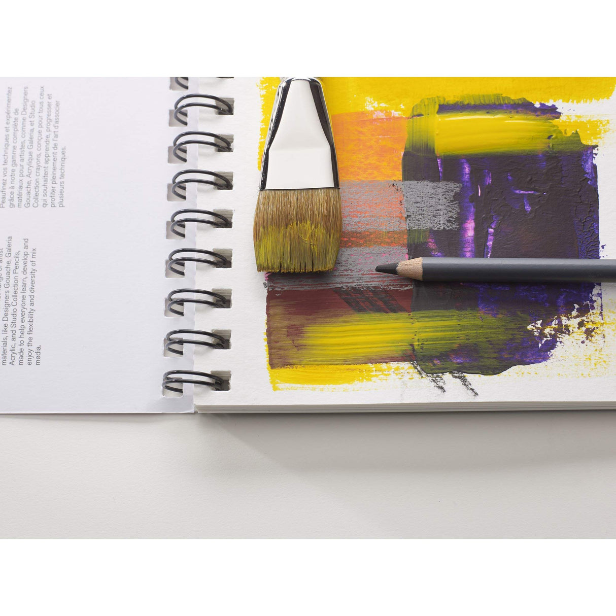 Winsor & Newton Professional Mixed Media Pad, 9" x 12", 30 Sheets, 250gsm, White Winsor & Newton