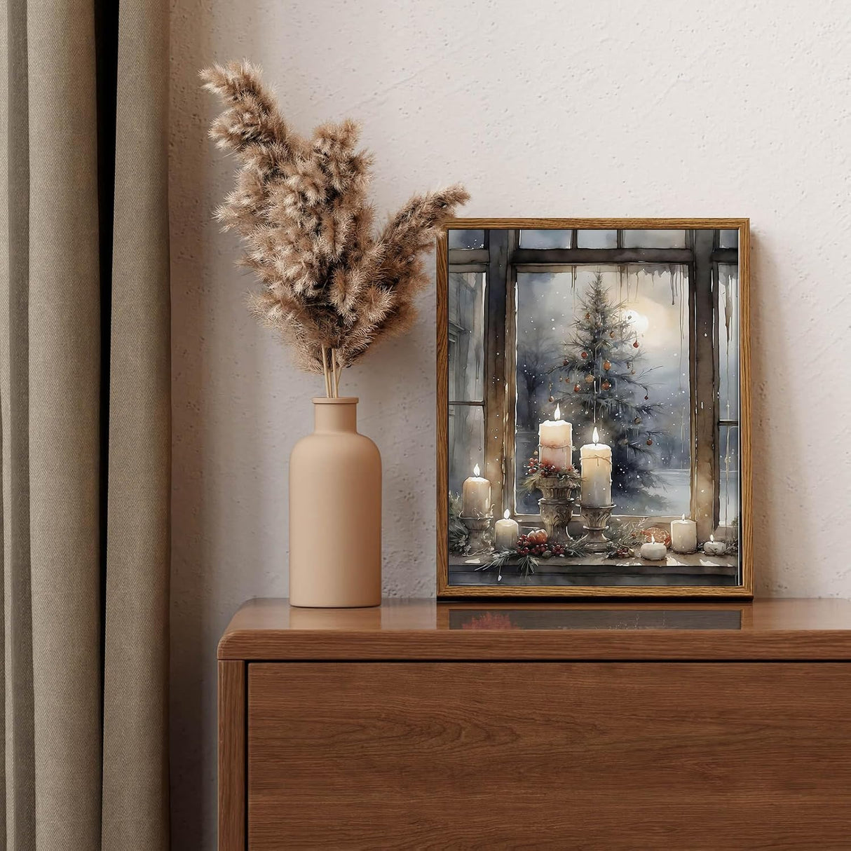 DAZZLEDOTS Diamond Art Kits for Adults, Christmas Diamond Painting Kits for Beginner Candle DIY 5D Full Drill Diamond Dots Crafts for Home Wall Decor Gifts 12x16 Inch DAZZLEDOTS