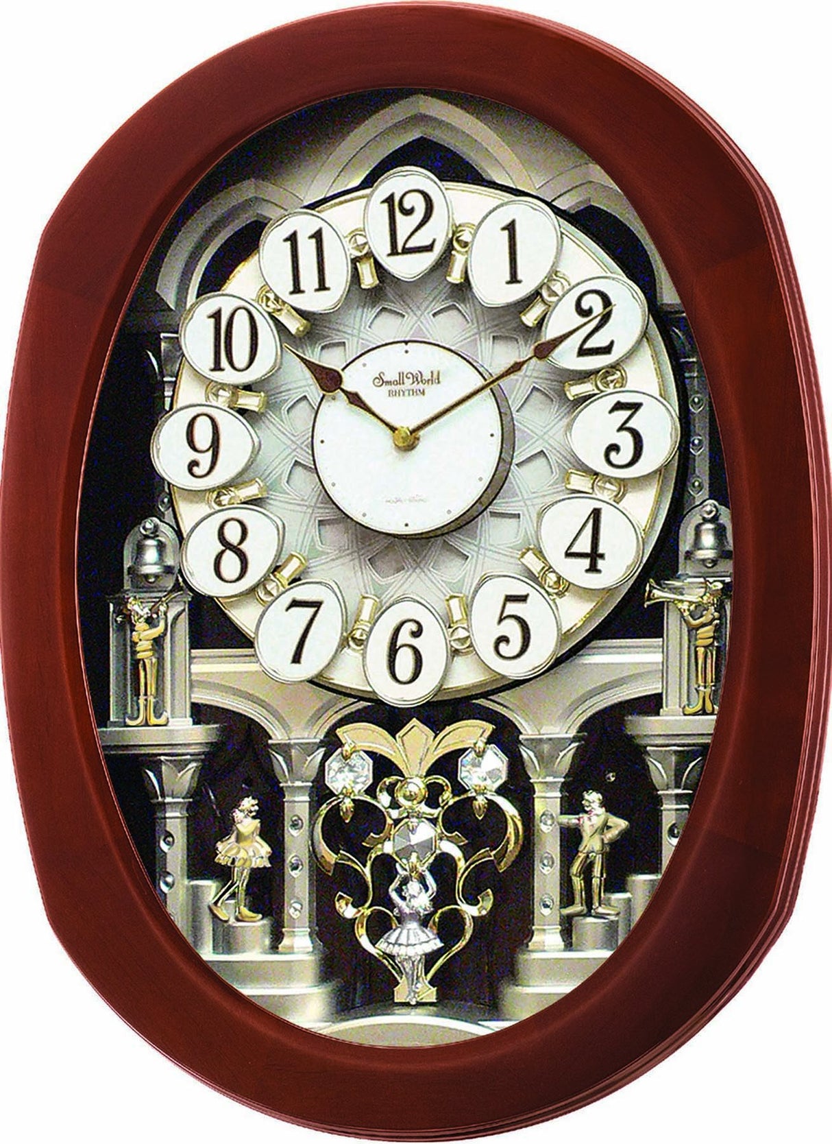 Rhythm Clocks "Grand Encore II" Magic Motion Clock RHYTHM