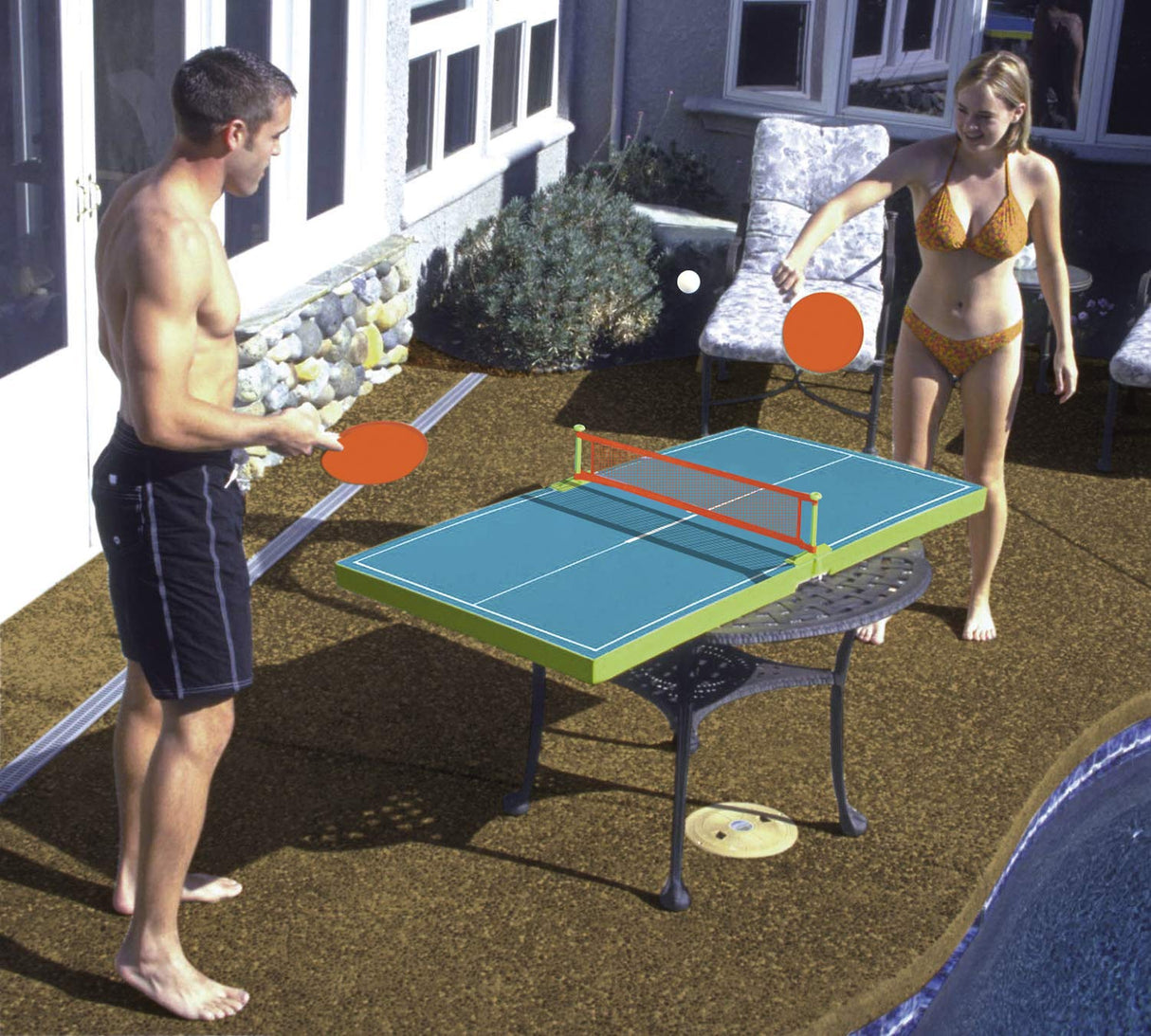 Poolmaster Floating Table Tennis Game Toy Poolmaster