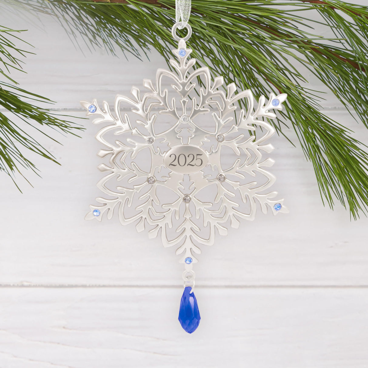 Hallmark Snowflake 2025 Christmas Ornament, Metal, Snowflake Gifts Hallmark