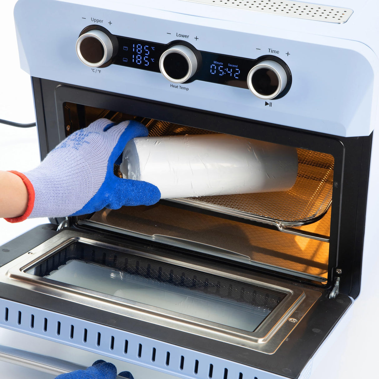 Craft Express Sublimation Oven Machine for Sublimation Tumblers,Blue Tumbler Heat Press Convection Oven for Sublimation Blanks,Sublimation Press Machine Oven for Irregular Shaped Tumblers Mugs Cups Craft Express