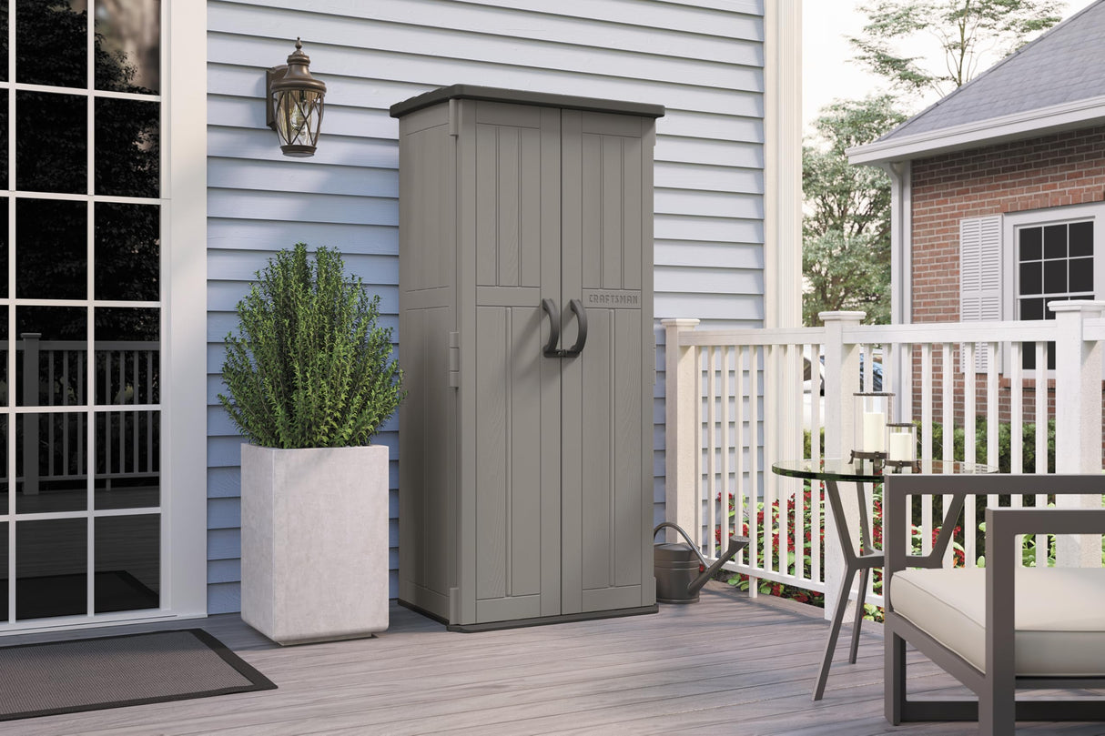 Craftsman Vertical Storage Shed CRAFTSMAN