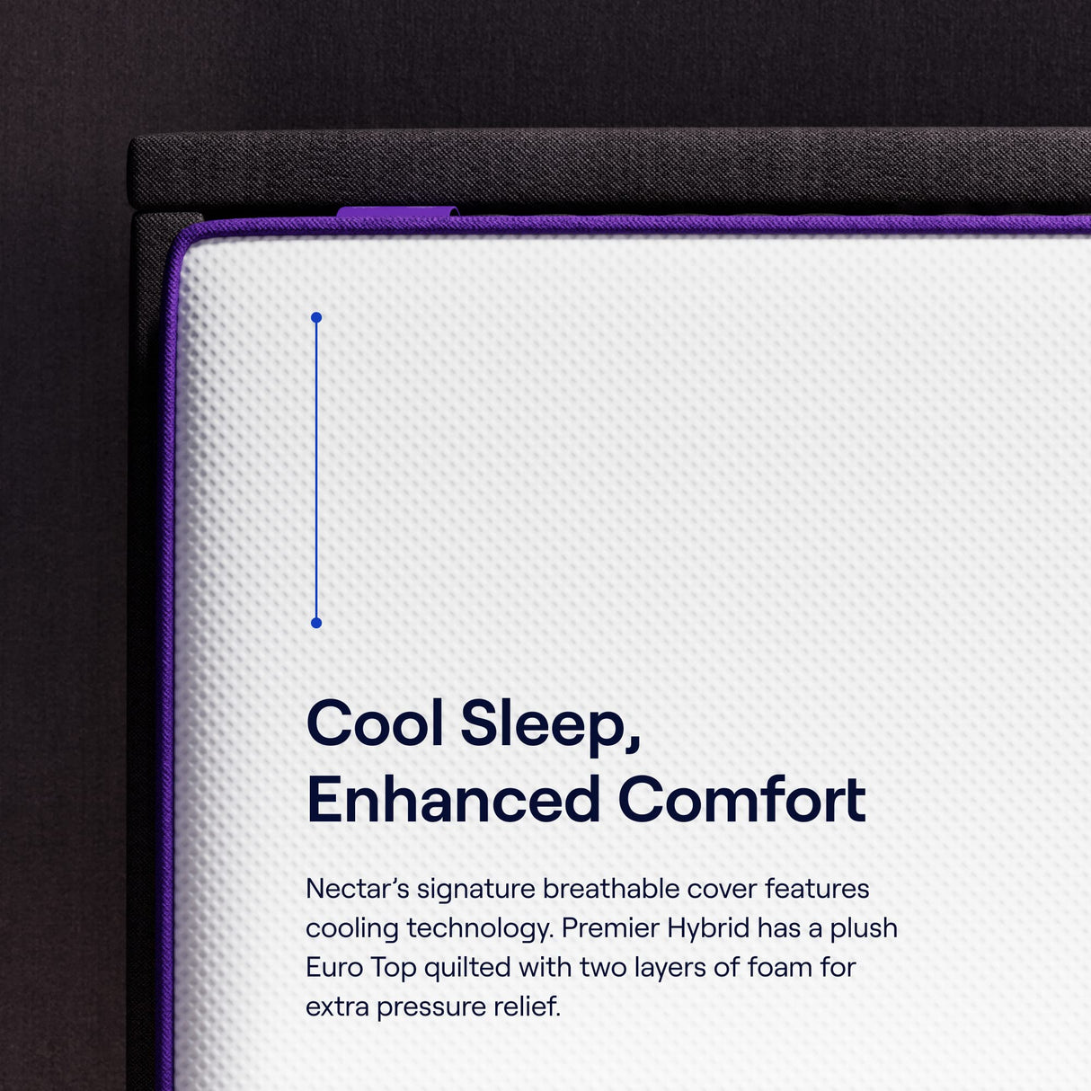 Nectar Premier Hybrid Cal King Mattress 13 Inch - Medium Firm Memory Foam - Steel Springs - Heat Wicking Cooling Technology - 365-Night Trial - Forever Warranty, California King, White Nectar