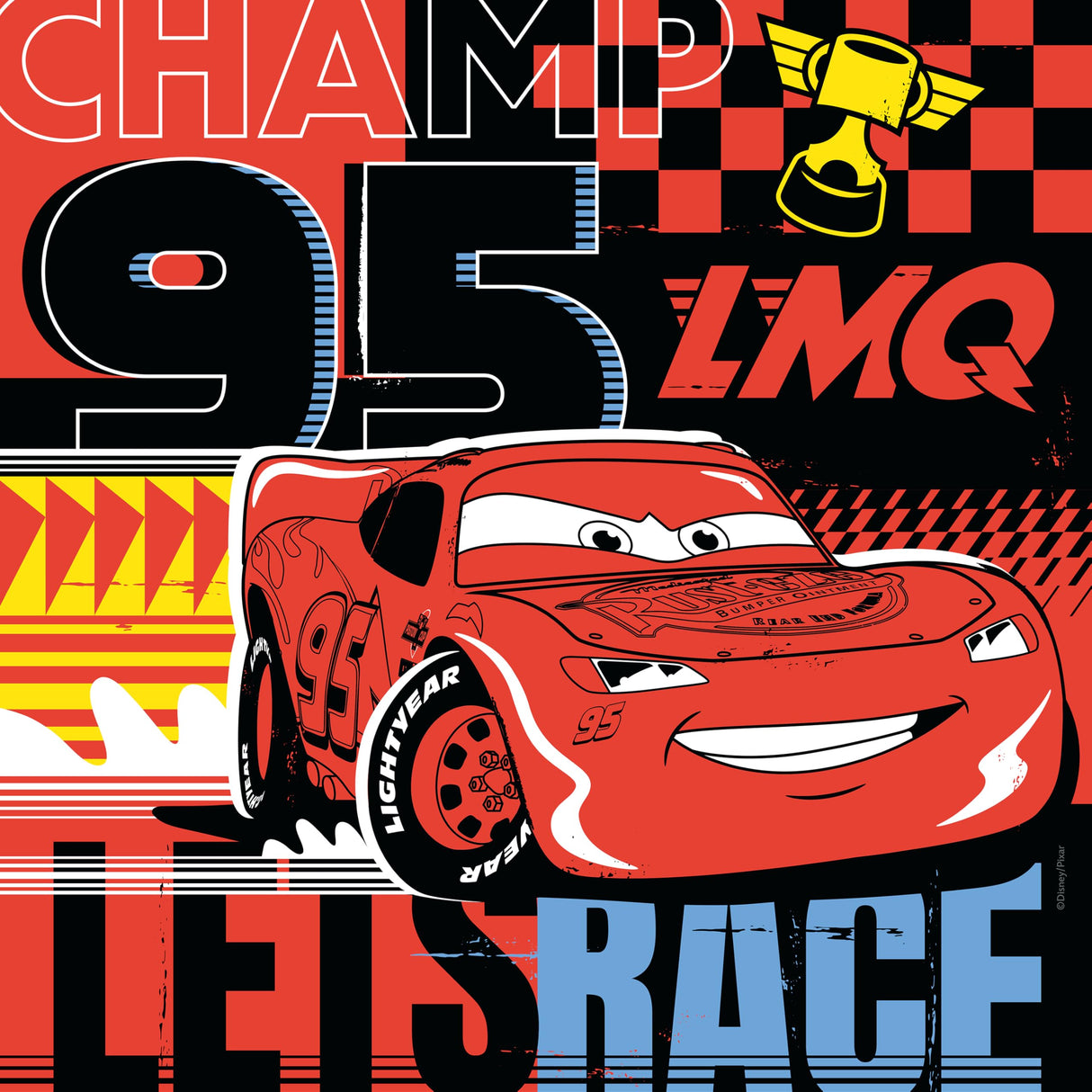 Ceaco - Disney - Pixar - Cars - Lets Race! - 200 Piece Jigsaw Puzzle Ceaco