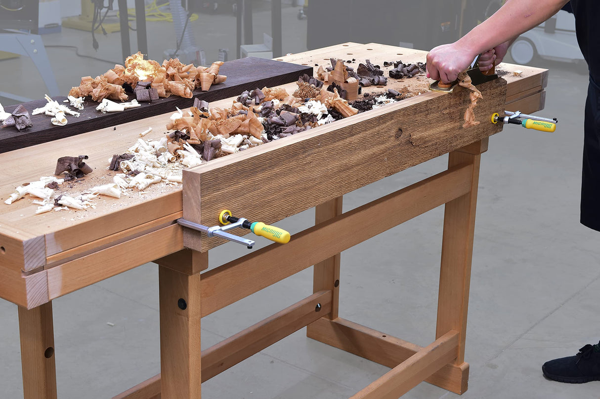 Micro Jig DVC-538MB-25 Matchfit Dovetail Clamps (4-Pack Exclusive) + Matchfit Dovetail Router Bit -1/4" Shank Bundle MICROJIG