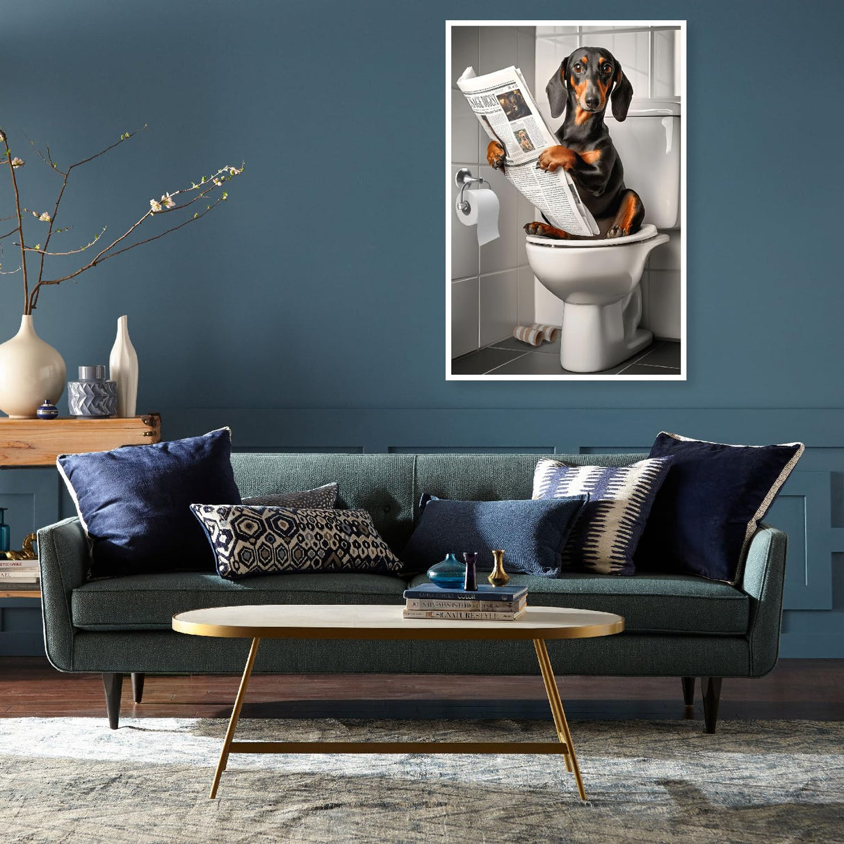 uuxsretaio Dachshund Diamond Painting Kits for Adults Beginners, Easy Dog Diamond Art Kits for Adults, 5D DIY Full Drill Diamond Dots Rhinestone Gem Art and Craft for Home Decor Present 12x16 inch uuxsretaio