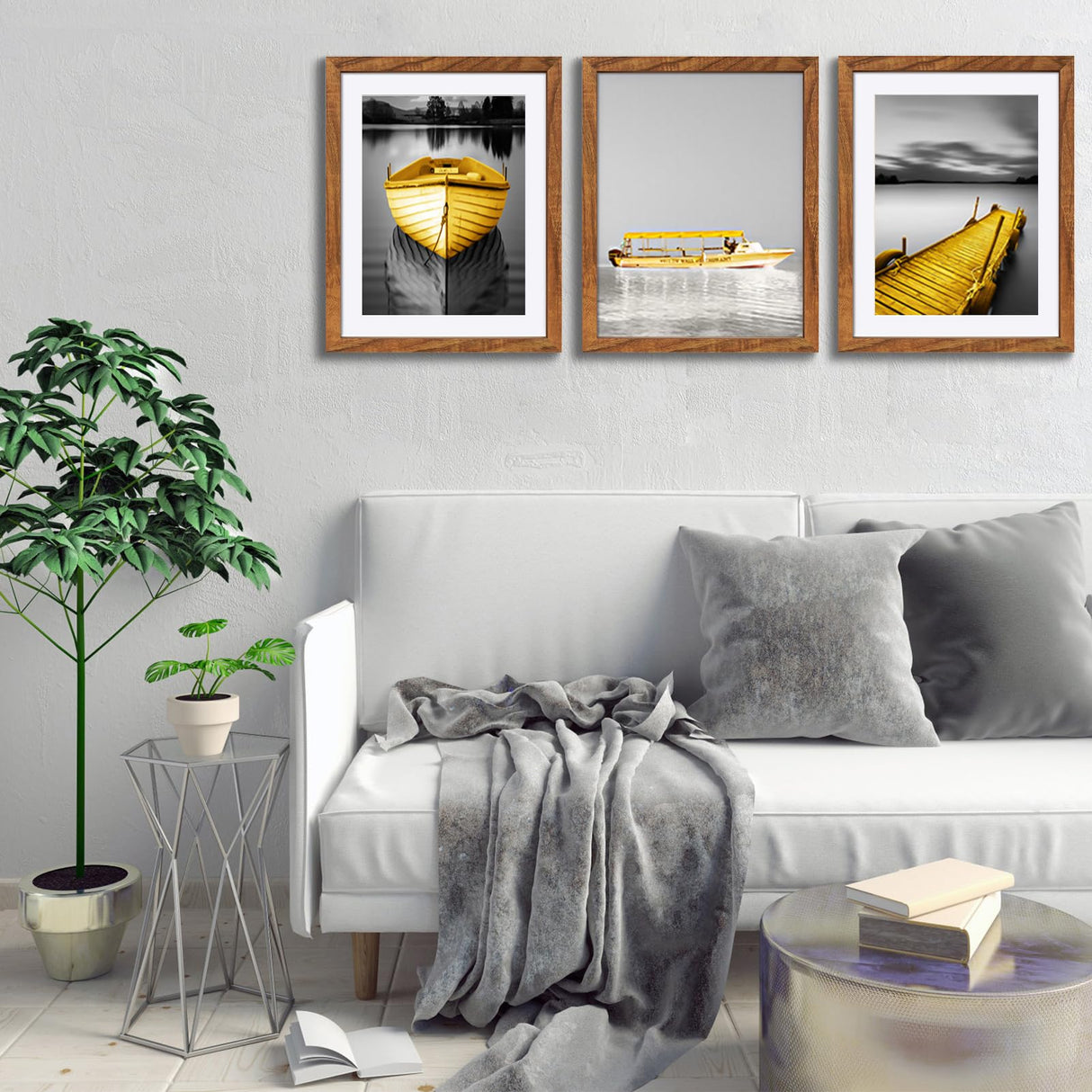 11x14 Picture Frame Solid Wood Display 8x10 Picture Frame or 9x12 with Mat or 11x14 Frame without Mat - Photo Frame 11x14 inch with 2 Mats for Wall Mounting or Table Top Tiblue