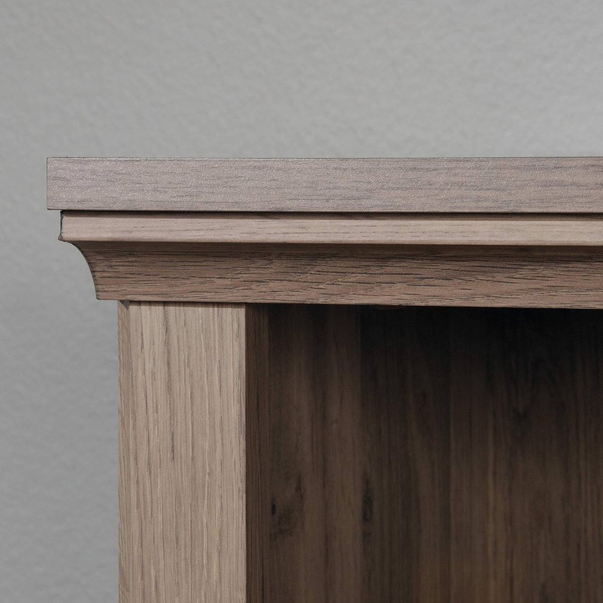 Sauder Miscellaneous Storage 3-Shelf Bookcase/ Book shelf, Salt Oak finish Sauder