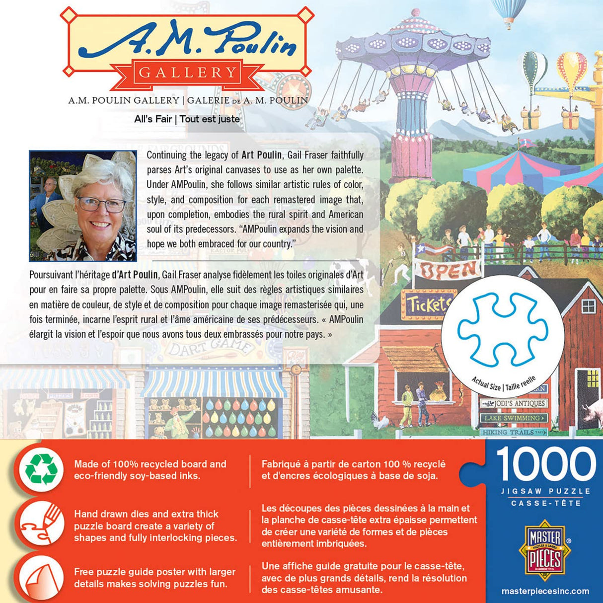 MasterPieces 1000 Piece Jigsaw Puzzle for Adults, Family, Or Youth - All's Fair - 19.25"x26.75" Masterpieces