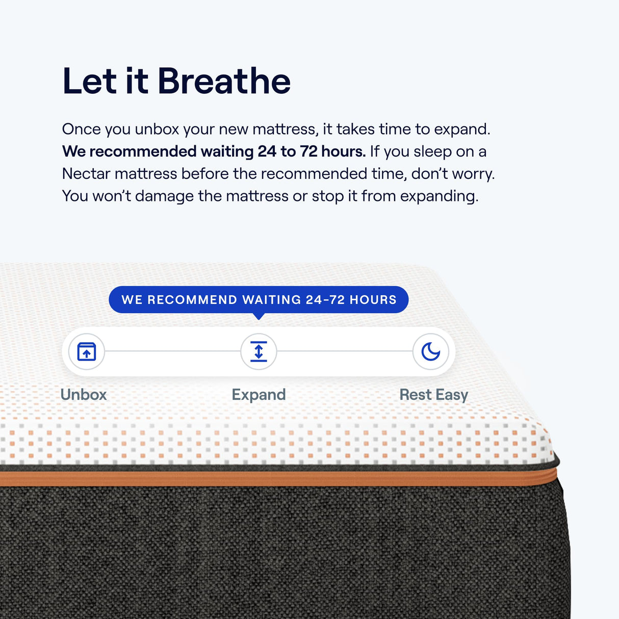 Nectar Premier Copper 14" King Mattress - Medium Firm Gel Memory Foam Mattress - 5 Layers of Comfort - Triple Action Cooling Tech - 365-Night Trial - Forever Warranty,White Nectar