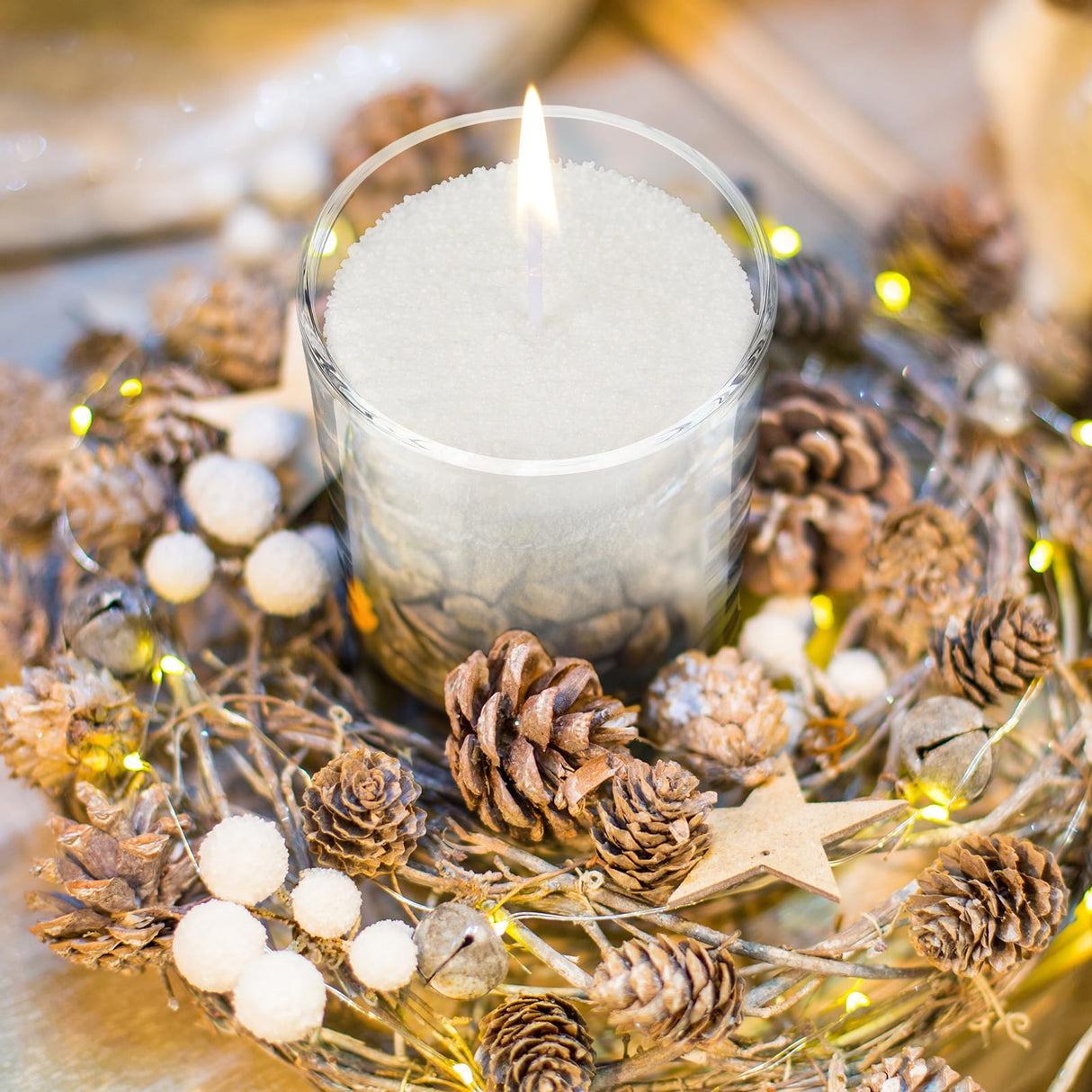 Conelist 100 Pack 2 Inch Cotton Wicks for Sand Candles Making White 100% Natural Cotton Candle Wicks, Low Smoke, No Lead and Metal for Candle Making DIY Conelist