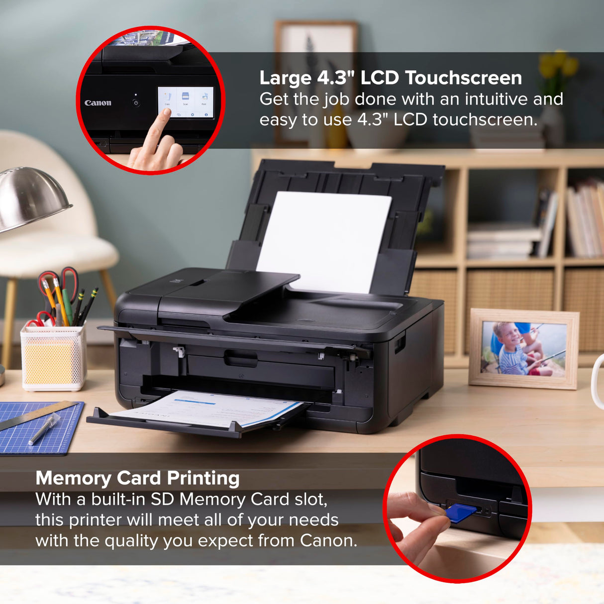 Canon PIXMA TS9520a – Wireless Home All-in-One Inkjet Printer Canon