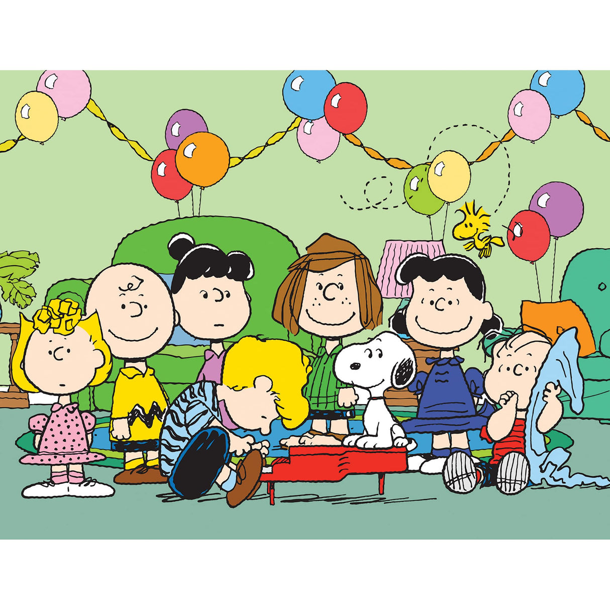 RoseArt - Peanuts - Birthday - 100 Piece Jigsaw Puzzle for Kids and Adults RoseArt