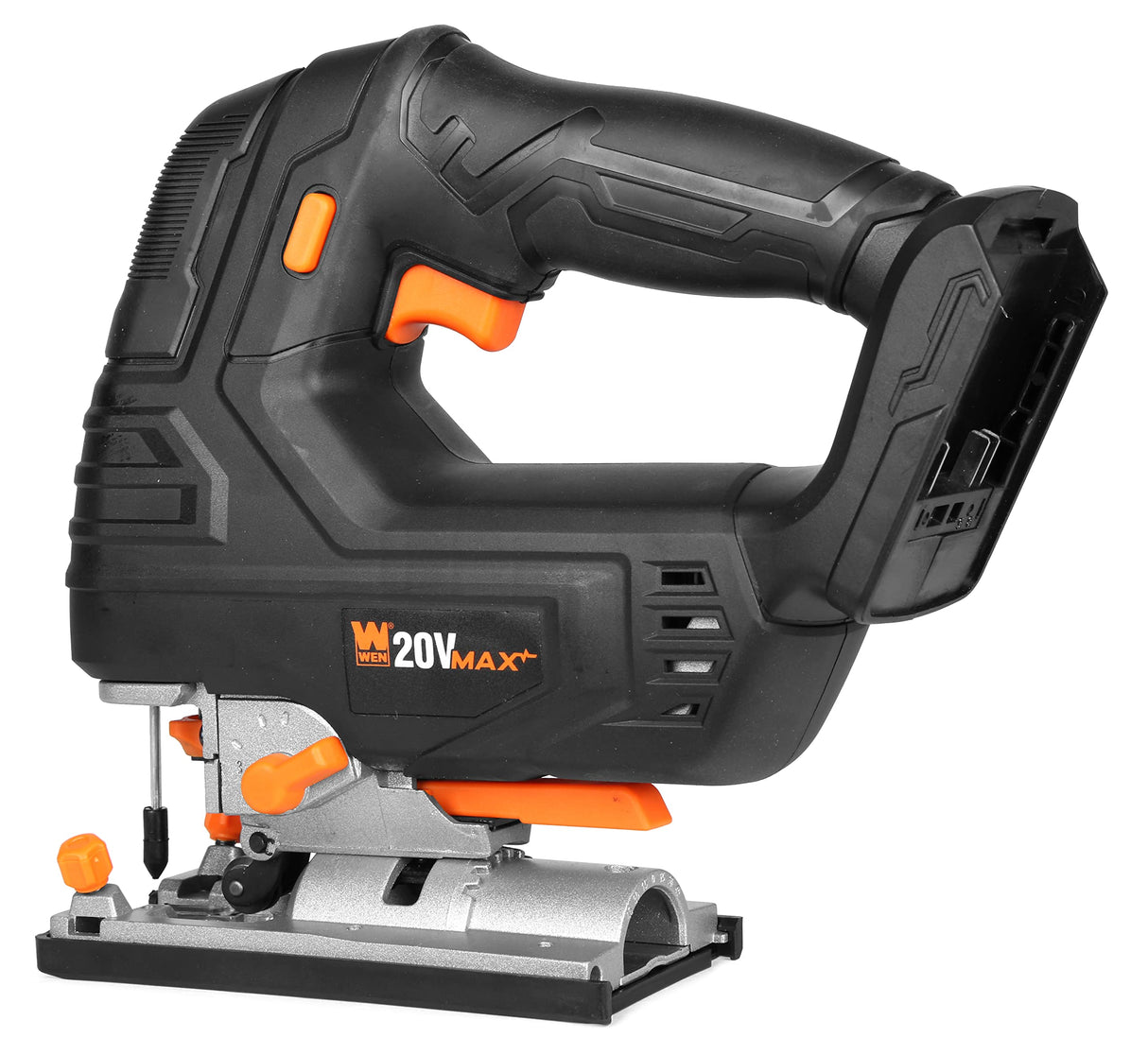 WEN Cordless Jigsaw, Brushless with Variable Speed (Tool Only, 20V Max Battery Not Included) (20667BT) WEN