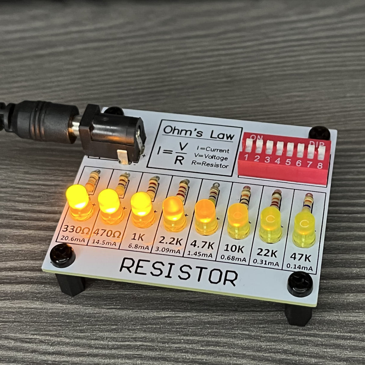 Learn to Solder Kits Soldering Practice Kit Learning Electronics Training Board tingbowie