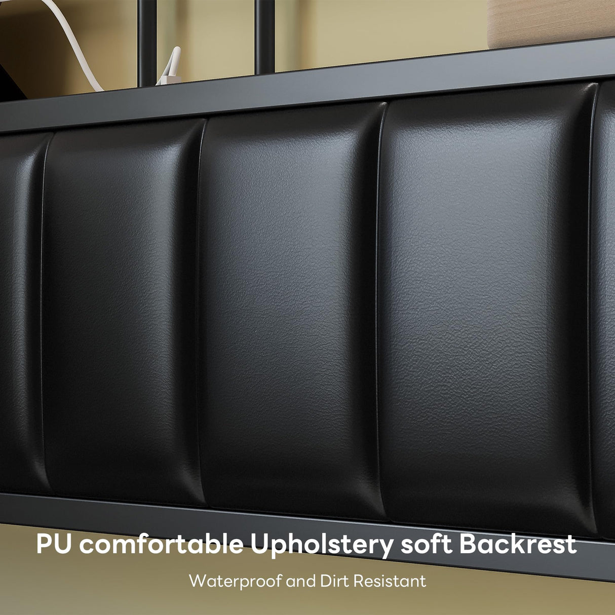 LIKIMIO Daybed with Trundle, Twin Corner Bed Fram with Bedside Storage,Sofa Day Bed for Living Room, Bedroom and Guest Room,Black LIKIMIO